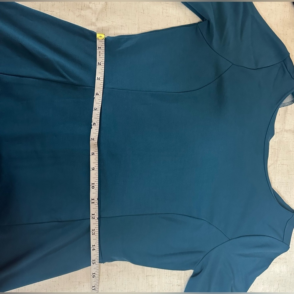 Ann Taylor Factory Blue Sheath Midi Dress 💙 - Picture 7 of 11